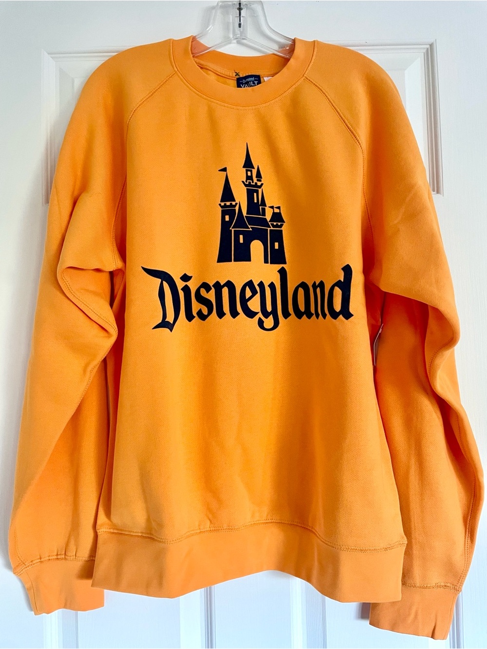 Disneyland Vault Collection Pullover Sweatshirt with Black Castle Logo